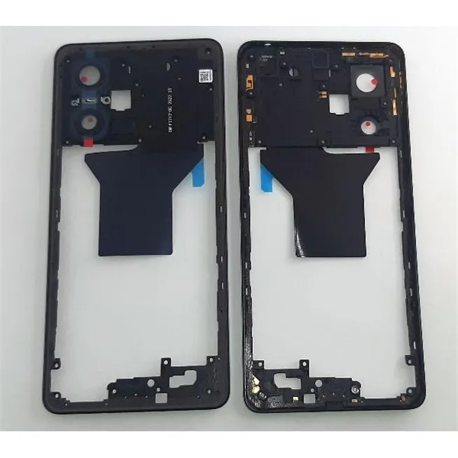 Carcasa central o marco negro para Xiaomi POCO X5 Pro 5G calidad premium