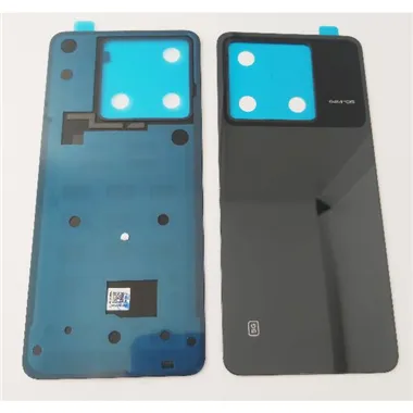 Tapa trasera o tapa bateria negra para Xiaomi Poco X6 5G