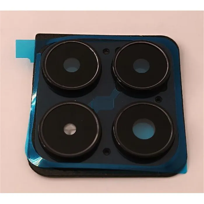 Cristal de camara con marco negro para Xiaomi Poco X6 Pro 5G calidad premium