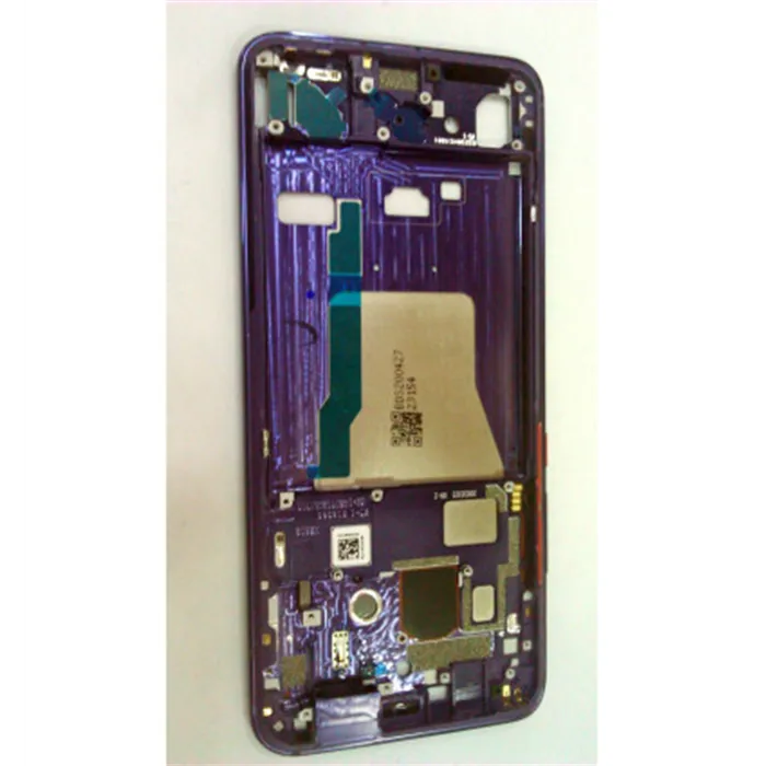 Carcasa o marco central purpura para Xiaomi Pocophone F2 Pro / Redmi K30 Pro