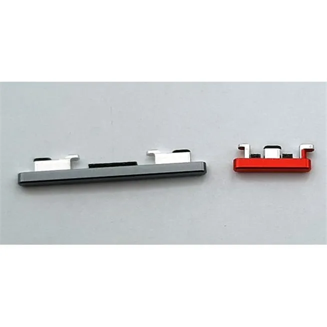 Set 2 botones negros para Xiaomi Pocophone F2 Pro / Redmi K30 Pro calidad premium