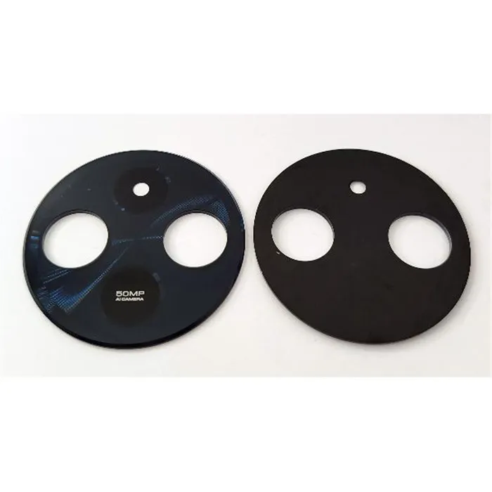 Cristal de camara grande negro para Xiaomi Redmi 14C calidad premium