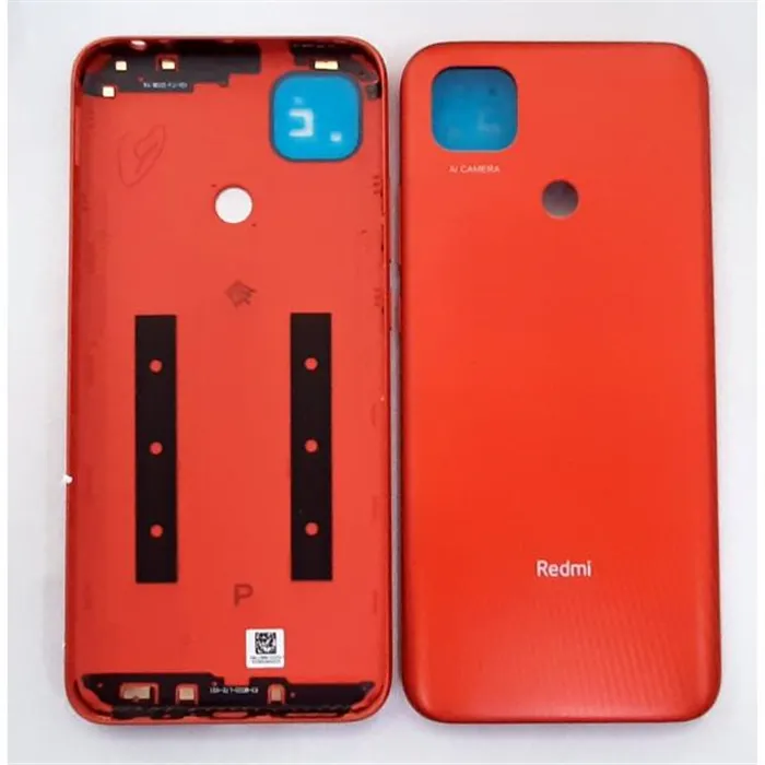 Tapa trasera o tapa bateria naranja para Xiaomi Redmi 9C