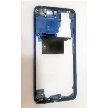Carcasa central o marco azul para Xiaomi Redmi Note 11 4G calidad premium