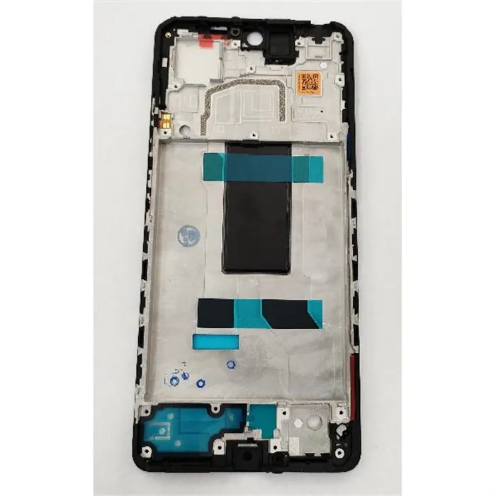 carcasa o marco frontal negro para Xiaomi Redmi Note 12 Pro 5G calidad premium