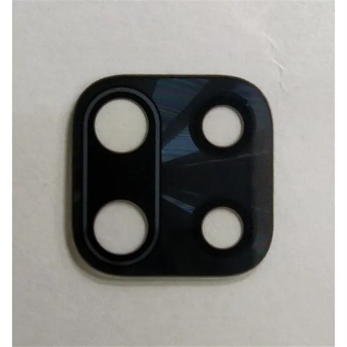Cristal camara negro para Xiaomi Redmi Note 9 calidad premium
