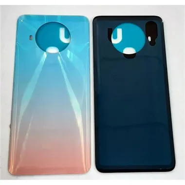 Tapa trasera o tapa bateria azul/rosa para Xiaomi Redmi Note 9 Pro 5G