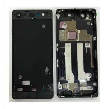 Zte Axon M carcasa central o marco de pantalla principal negro premium