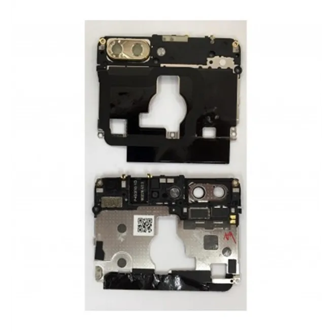 ZTE Blade V9 carcasa intermedia + cubierta camara dorada premium