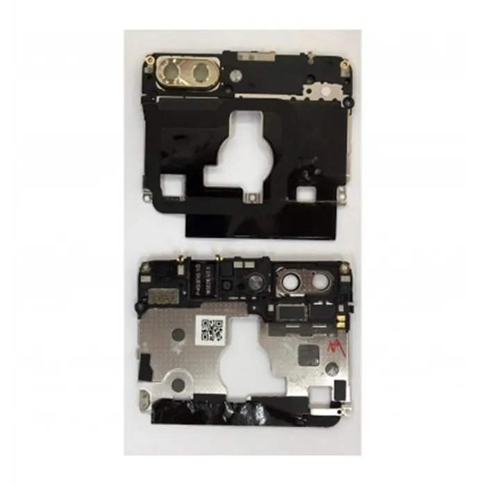 ZTE Blade V9 carcasa intermedia + cubierta camara dorada premium