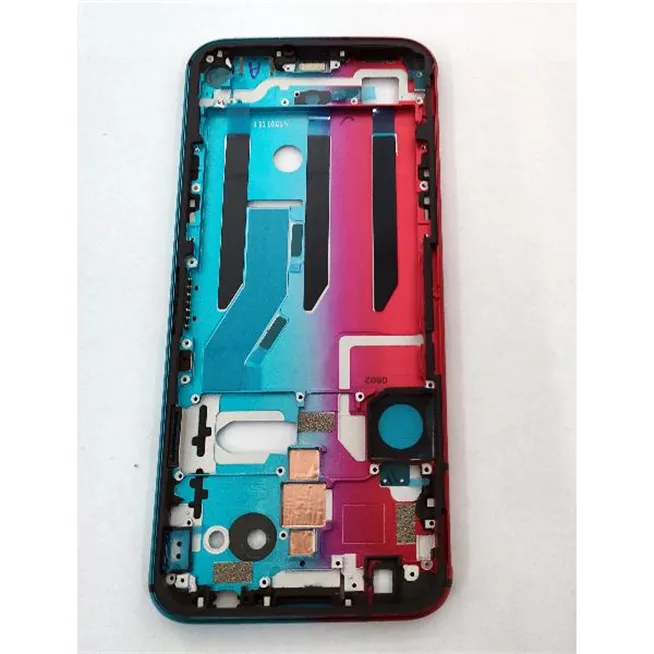 Carcasa central o marco azul rojo para ZTE Nubia Red Magic 5S calidad premium