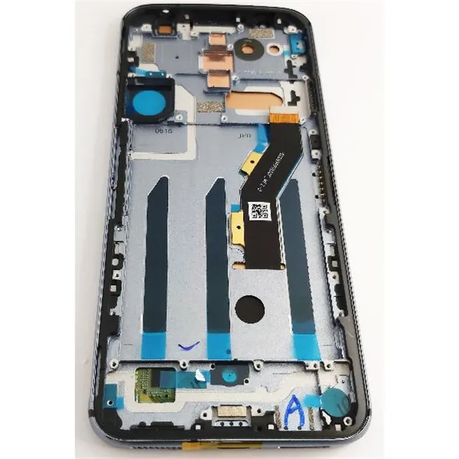 Pantalla LCD para ZTE Red Magic 5S mas tactil negro mas marco gris compatible
