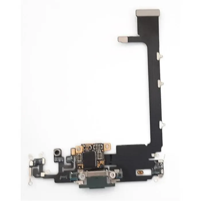 Flex puerto carga verde para IPhone 11 Pro Max A2161 A2218 calidad premium