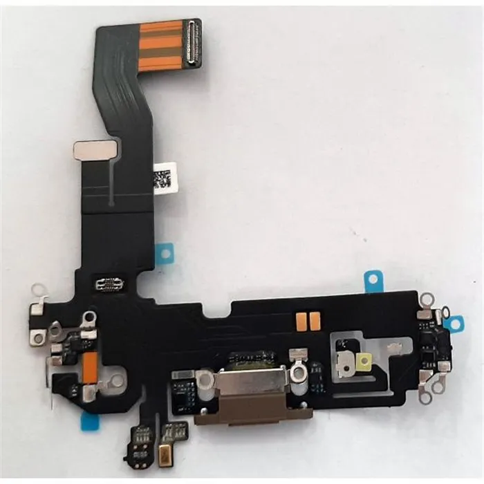 Flex puerto carga dorado para IPhone 12 Pro A2407 A2341 A2406 A2408 compatible