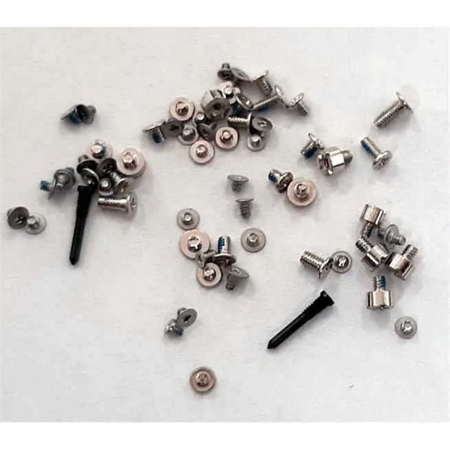 Set tornillos gris para IPhone 12 Pro A2407 A2341 A2406 A2408 calidad premium