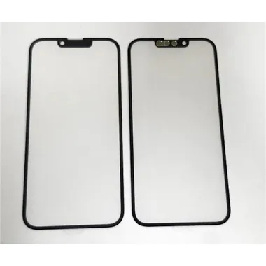 Cristal negro mas lamina oca para IPhone 14