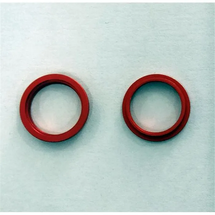 Set 2 anillo metal camara roja para IPhone 13 IPhone 13 Mini calidad premium