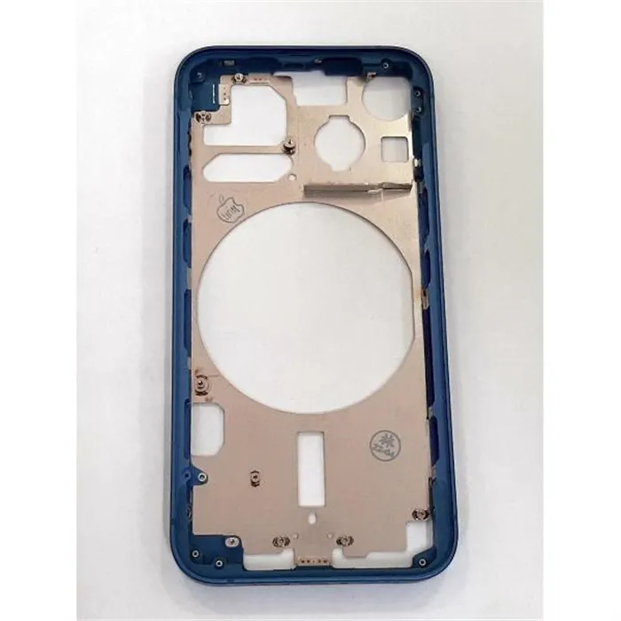 Carcasa central o marco azul para IPhone 13 Mini calidad premium