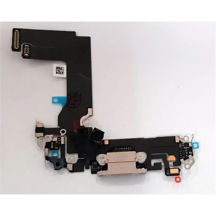 Flex puerto carga dorado para IPhone 13 Mini calidad premium