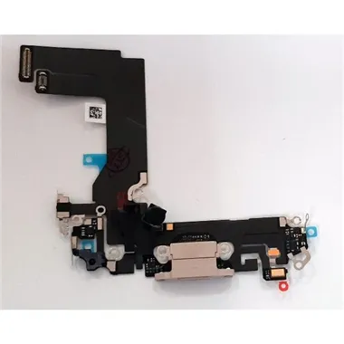 Flex puerto carga dorado para IPhone 13 Mini calidad premium