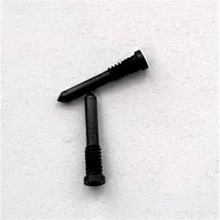 Set 2 tornillos negro para IPhone 13 Pro Max calidad premium