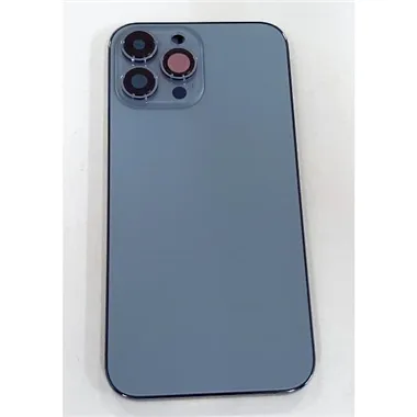 Carcasa trasera mas tapa trasera azul para IPhone 13 Pro Max A2643