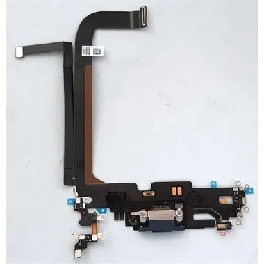 Flex puerto carga azul para IPhone 13 Pro Max calidad premium