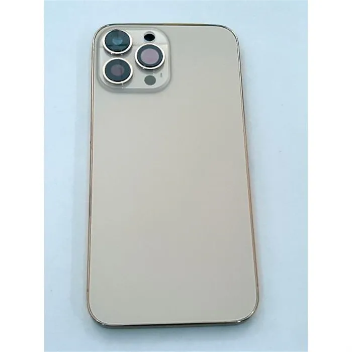Carcasa trasera mas tapa trasera dorada para IPhone 13 Pro Max A2643