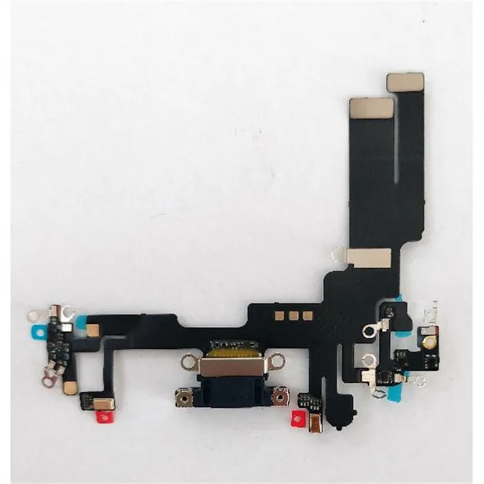 Flex puerto carga negro para IPhone 14 A2882 A2649 A2881 A2884 compatible