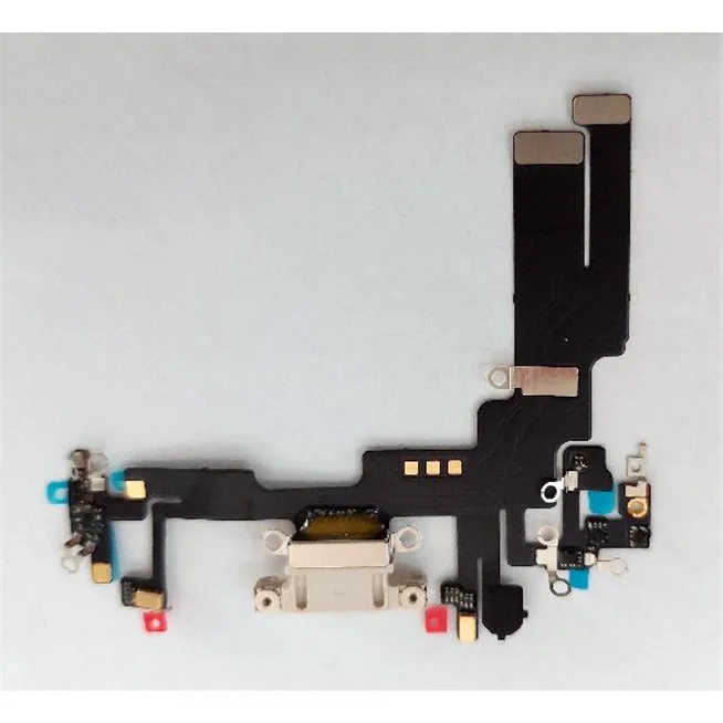 Flex puerto carga blanco para IPhone 14 A2882 A2649 A2881 A2884 compatible