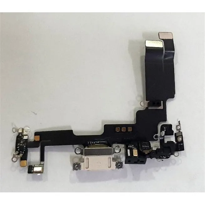 Flex puerto carga blanco para IPhone 14 calidad premium