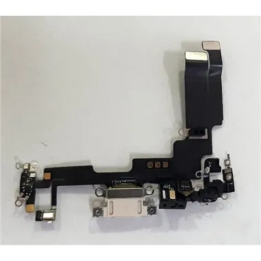 Flex puerto carga blanco para IPhone 14 calidad premium