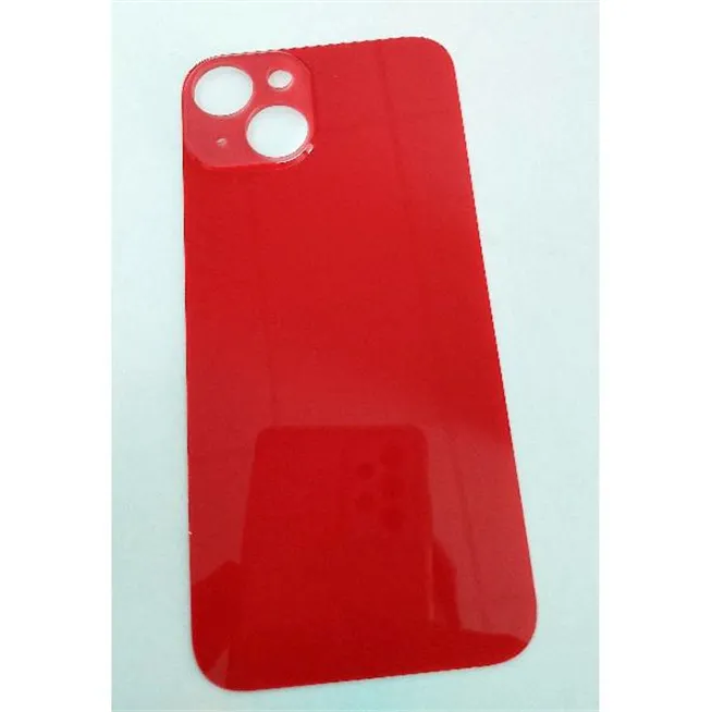 Tapa trasera o tapa bateria roja para IPhone 14 Plus facil instalacion