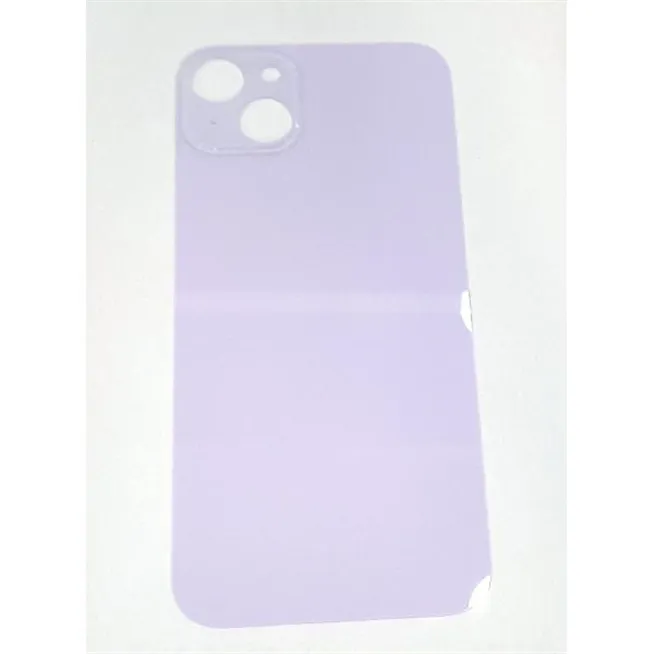Tapa trasera o tapa bateria purpura para IPhone 14 Plus facil instalacion