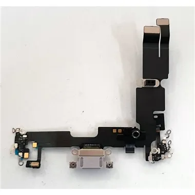 Flex puerto carga purpura para IPhone 14 Plus calidad premium