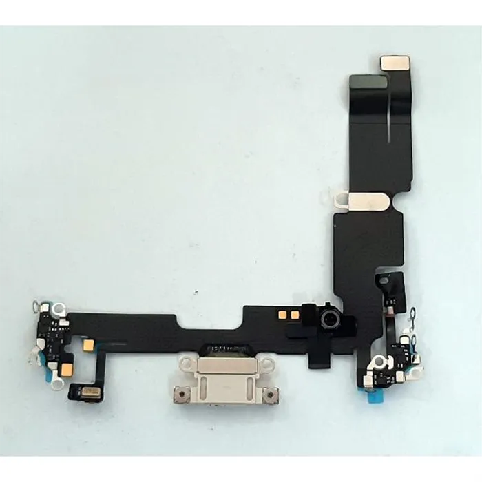 Flex puerto carga blanco para IPhone 14 Plus calidad premium
