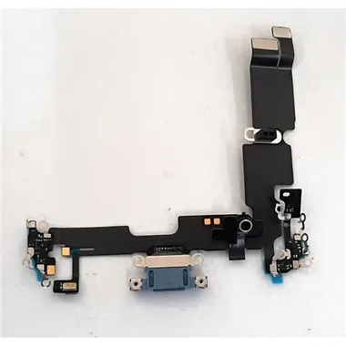 Flex puerto carga azul para IPhone 14 Plus calidad premium