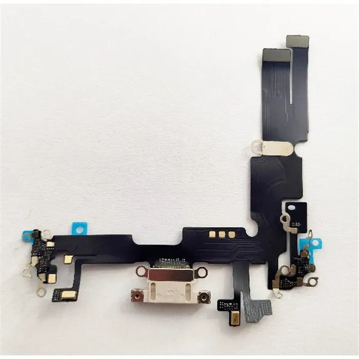 Flex puerto carga blanco para IPhone 14 Plus compatible