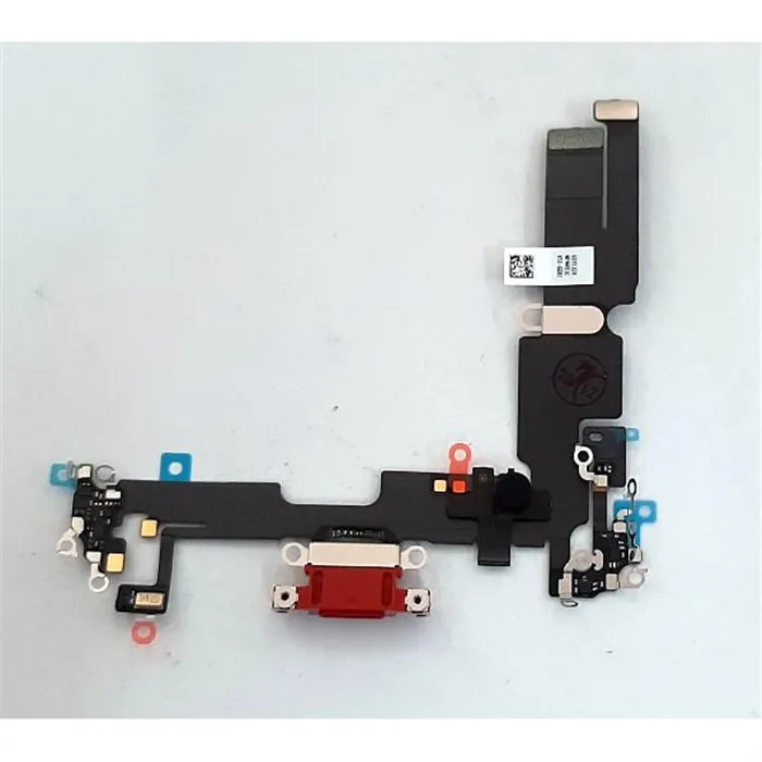 Flex puerto carga rojo para IPhone 14 Plus calidad premium