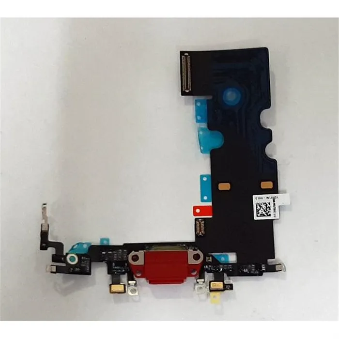 Flex puerto carga rojo para IPhone SE 2022 calidad premium