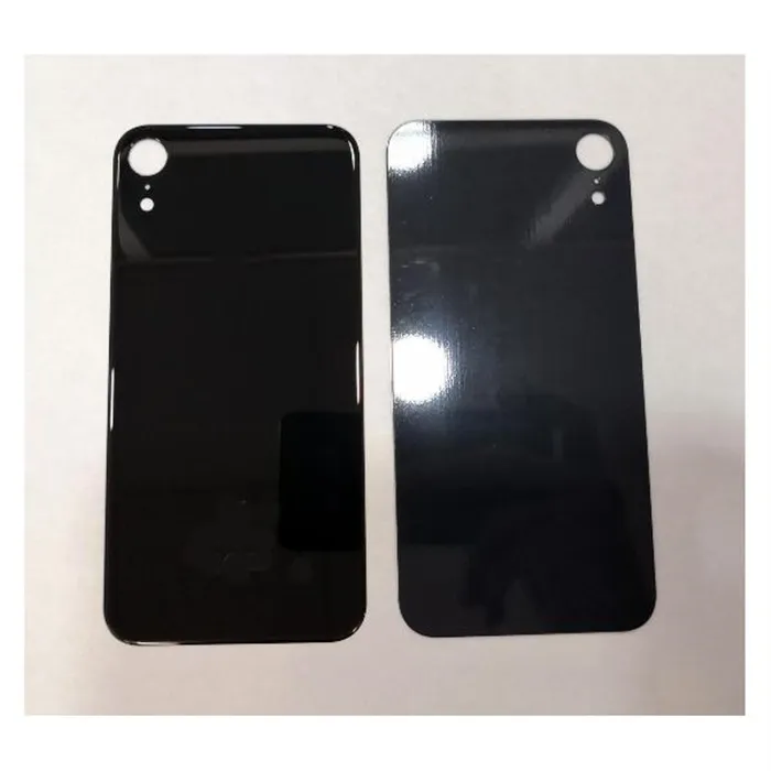 Tapa trasera o tapa bateria negra facil instalacion para IPhone XR A2105 A2108