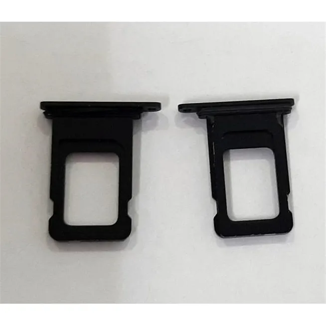 Soporte o bandeja single sim negra para IPhone XR A2105 A2108 calidad premium