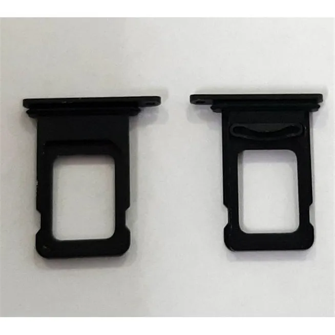Soporte o bandeja dual sim negra para IPhone XR A2105 A2108 calidad premium