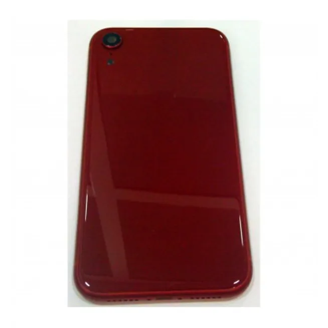 IPhone XR A2105 A2108 carcasa central o marco + tapa trasera o tapa bateria roja