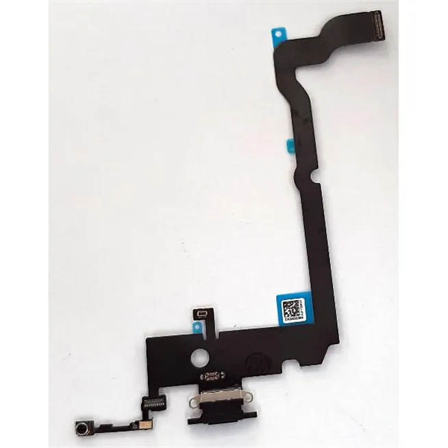 Flex puerto carga negro para iPhone XS MAX A2101 A2104 compatible
