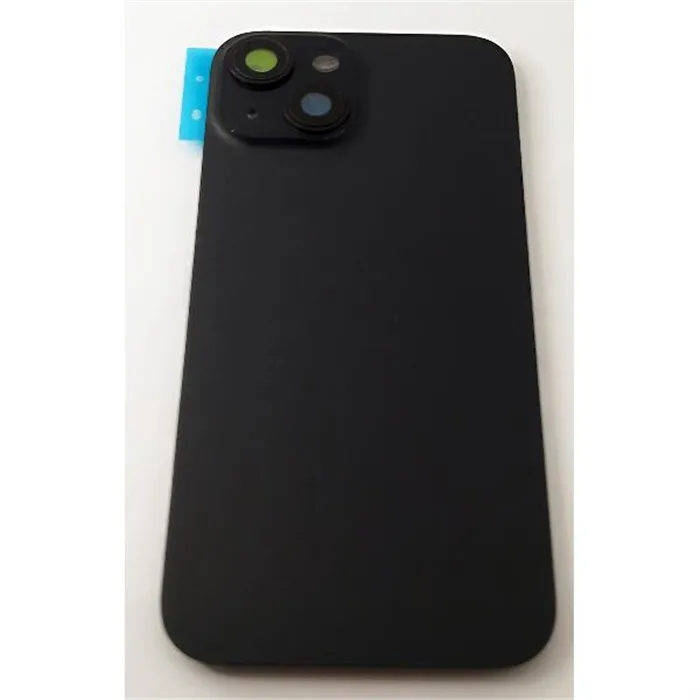 Tapa trasera o tapa bateria negra para iPhone 15 A3090 A2846 A3089 A3092