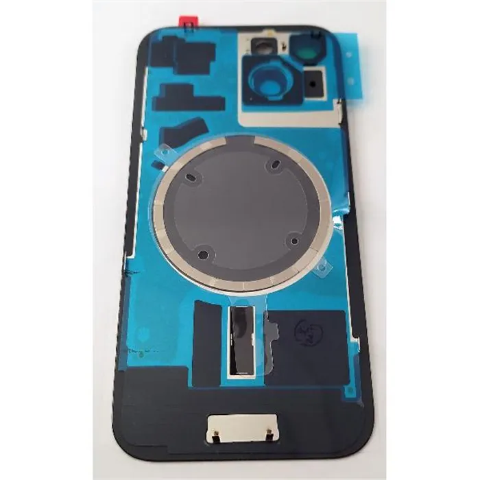 Tapa trasera o tapa bateria negra para iPhone 15 A3090 A2846 A3089 A3092