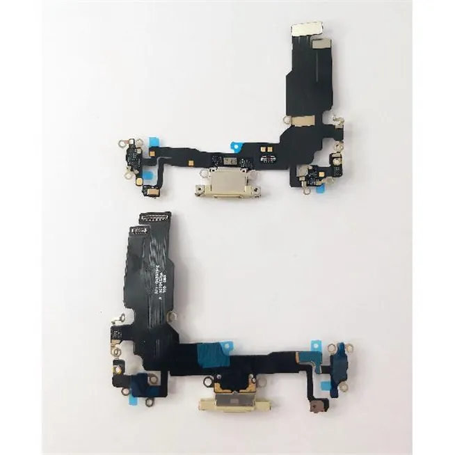 Flex puerto de carga amarillo para Iphone 15 A3090 A2846 A3089 A3092 compatible