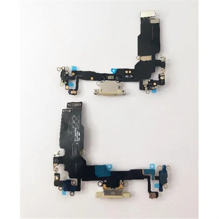 Flex puerto de carga amarillo para Iphone 15 A3090 A2846 A3089 A3092 compatible