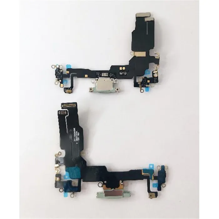 Flex puerto de carga verde para Iphone 15 A3090 A2846 A3089 A3092 compatible